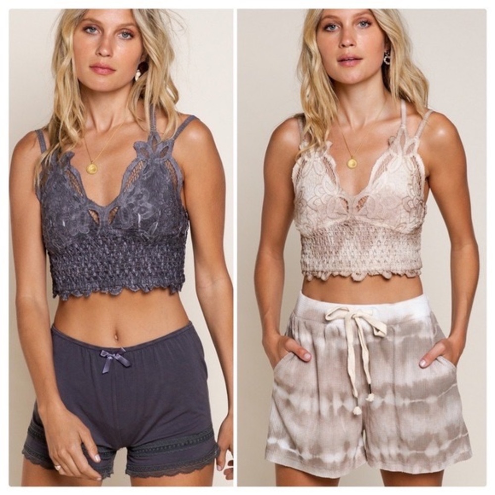 POL Hand Dip Dye Flirty Lace Top - Picture 13 of 16